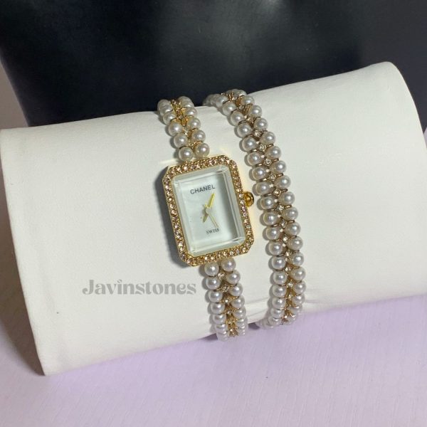 Beaded Watch and Bracelet