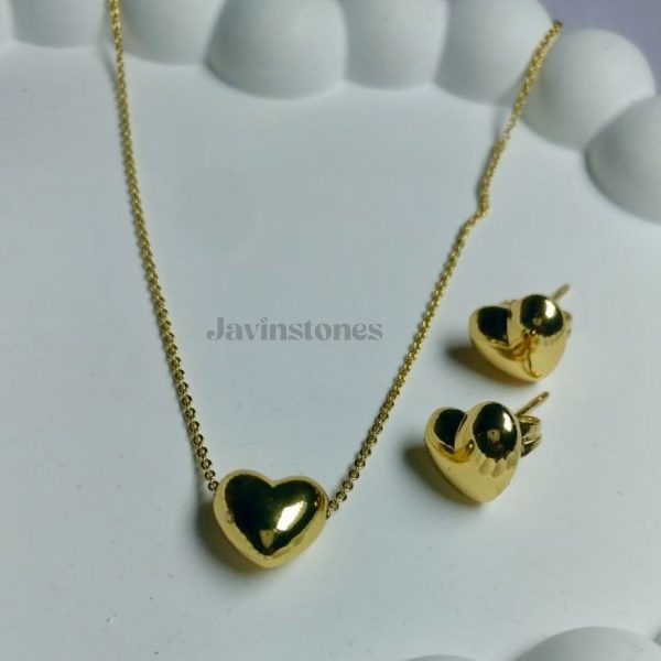Gold Love Heart Set
