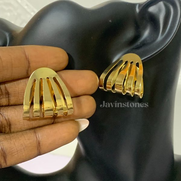 Statement Gold Earrings