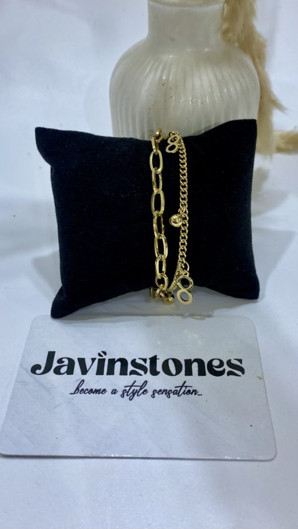 Infinity charm bracelet